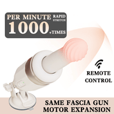 Máquina sexual con cañón de tutú y silla acolchada